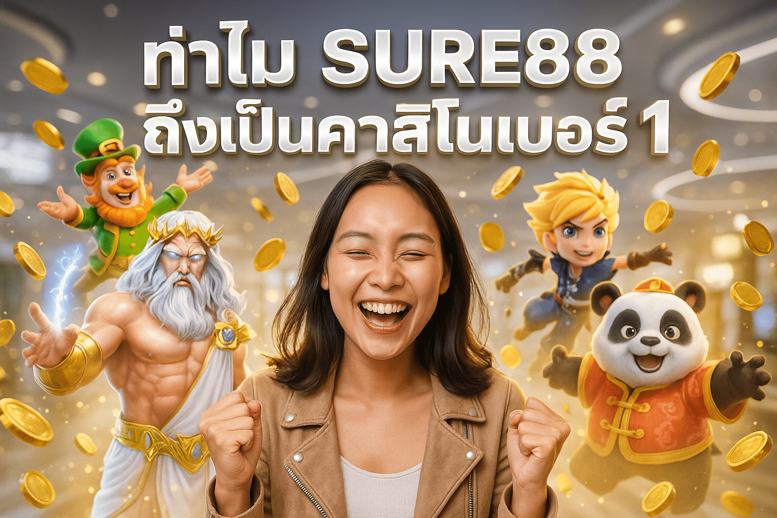 ทำไม SURE88 ถึงเป็นคาสิโนเบอร์ 1