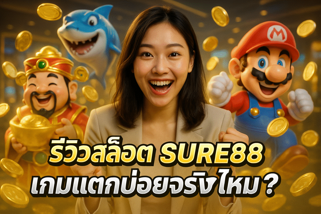 รีวิวสล็อต SURE88 เกมแตกบ่อยจริงไหม?