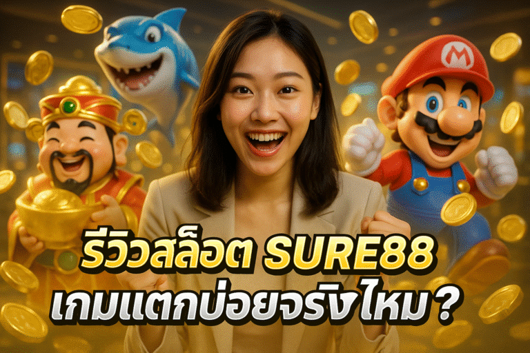 รีวิวสล็อต SURE88 เกมแตกบ่อยจริงไหม?