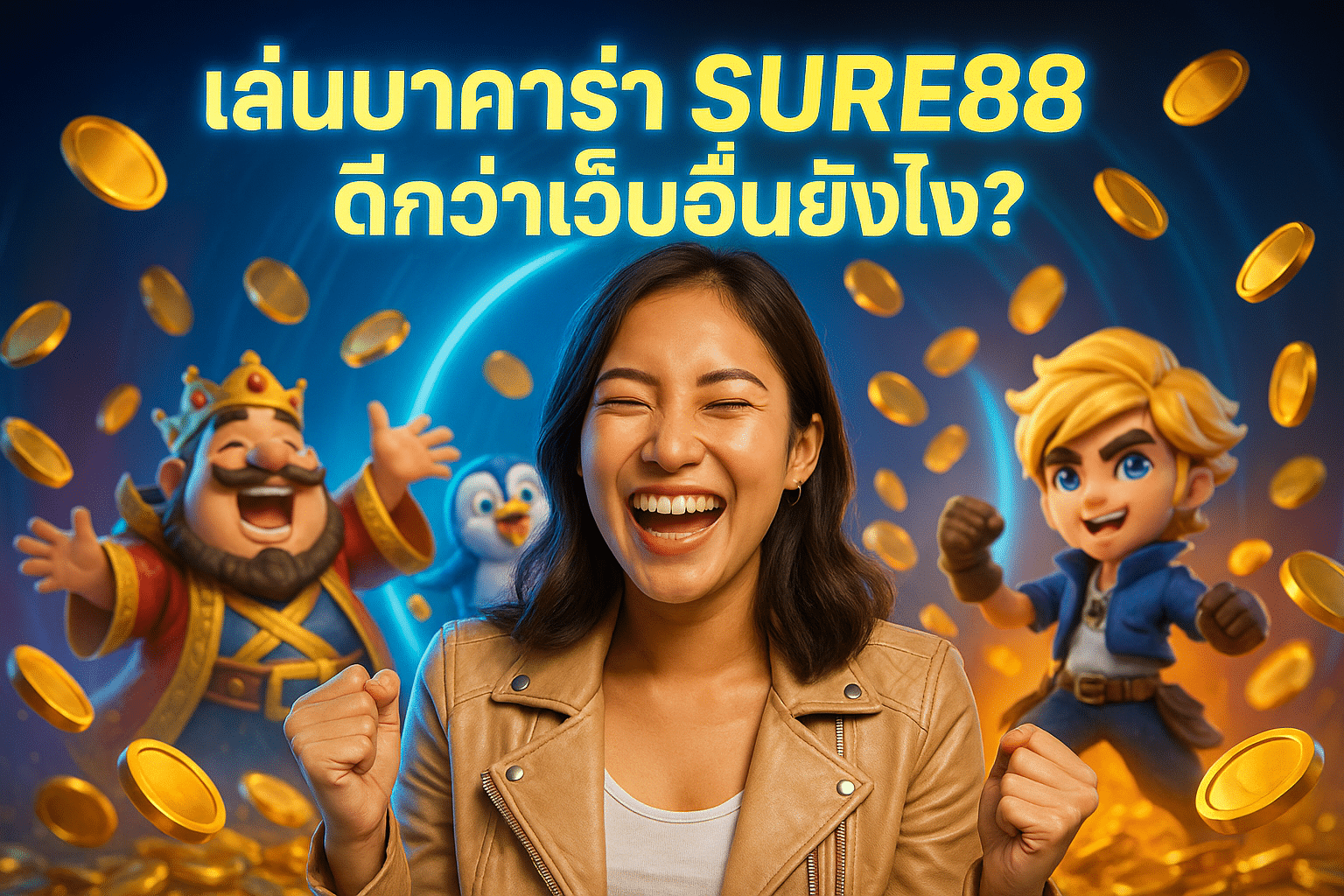 เล่นบาคาร่า SURE88 ดีกว่าเว็บอื่นยังไง?